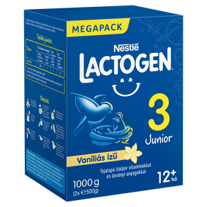 Lactogen Junior 3 tejalapú italpor 12+ vanília 1000g kép