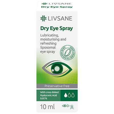 LIVSANE Dry Eye Spray tartósítószer mentes szemspray 10ml