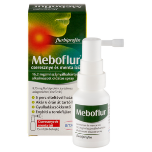 Meboflur cseresznye és menta ízű 16,2 mg/ml oldatos spray 15ml kép