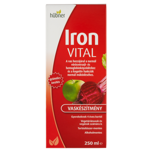 Hübner IronVital vaskészítmény vitaminokkal 250ml kép