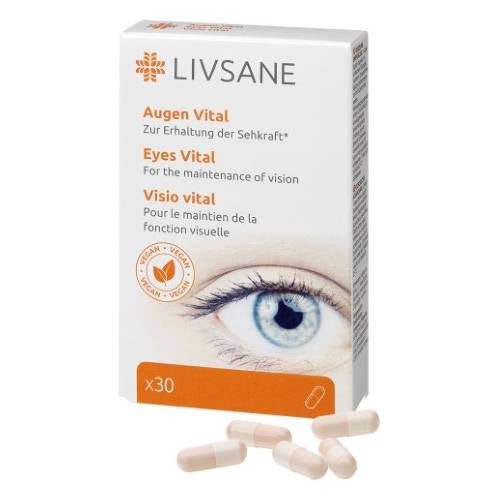 LIVSANE Szem Vital kapszula 30 db - Kép