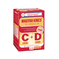 Biomed Magyar Kincs C+D vitamin kapszula 60 db - Kép