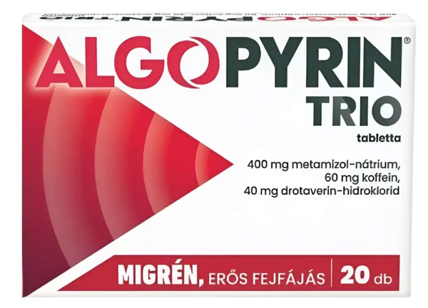 Algopyrin Trio tabletta 20 db - Kép