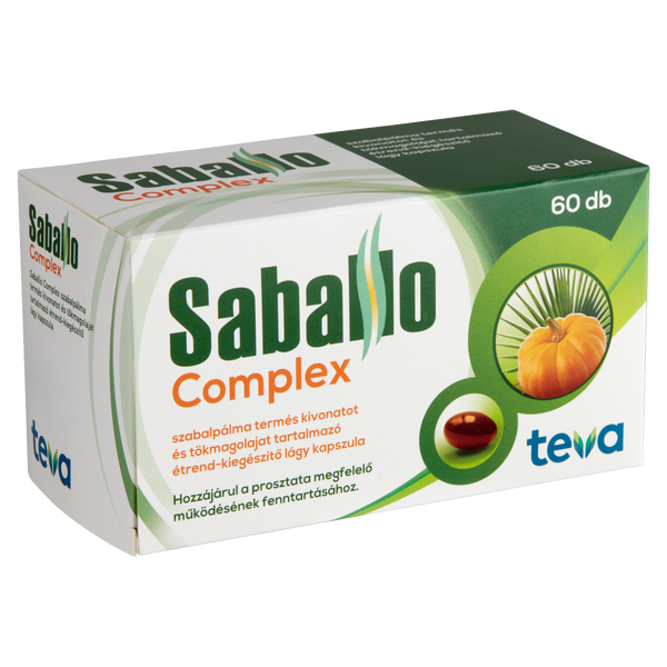 Saballo Complex étrendkiegészítő lágy kapszula 60 db - Kép 1