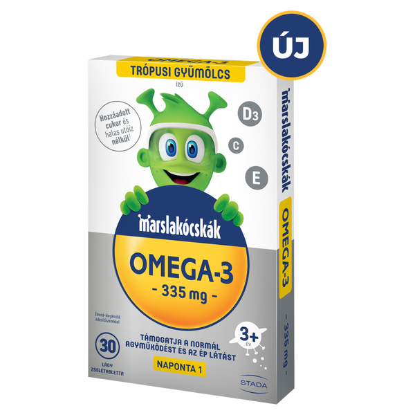 Marslakócskák Omega-3 lágy zselétabletta 30 db - Kép 1