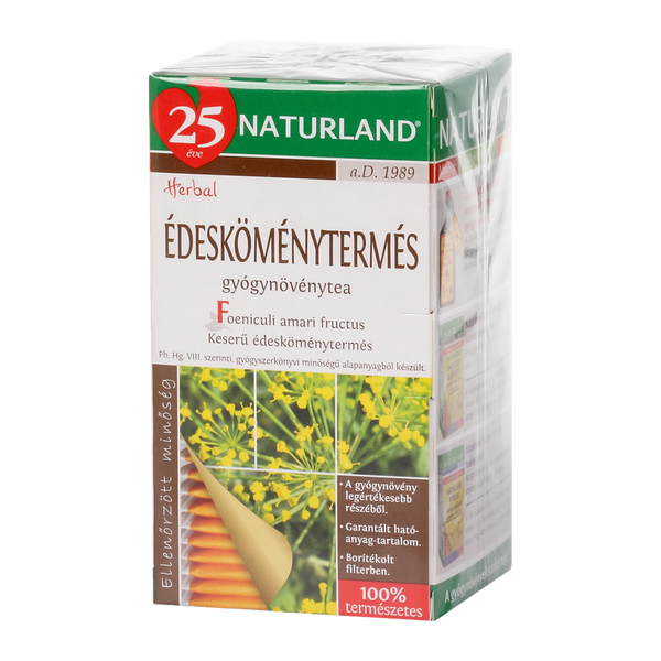 NATURLAND Édesköménytermés filteres tea 25x1g - Kép