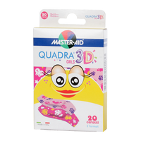 MASTER AID Quadra 3D girls sebtapasz 20 db - Kép