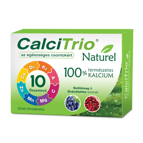 CalciTrio Naturel filmtabletta 30 db - Kép