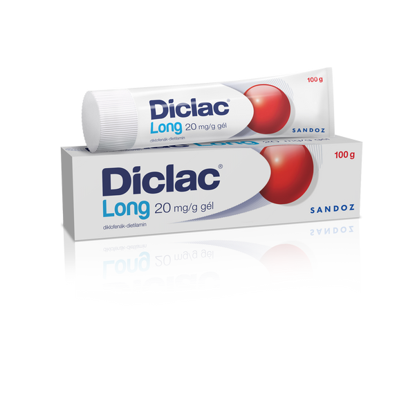 Diclac Long 20mg gél 100g - Kép 1