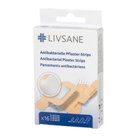LIVSANE antibakteriális sebtapasz 16 db - Kép