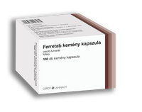 Ferretab kemény kapszula 100 db - Kép