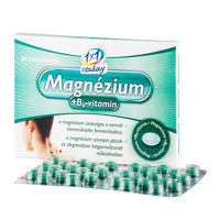 VitaPlus 1x1 Vitaday Magnézium B6-vitamin filmtabletta 30 db - Kép