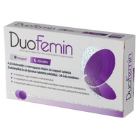 DuoFemin étrend kiegészítő tabletta vitaminokkal, ásványi anyagokkal és gyógynövényekkel 28 db+28 db - Kép