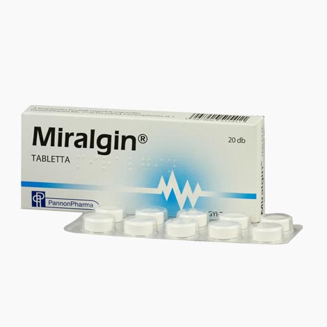 Miralgin tabletta 20 db - Kép 2