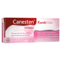 Canesten Kombi Uno 500 mg lágy hüvelykapszula és krém 1 db - Kép