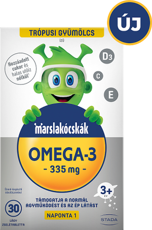 Marslakócskák Omega-3 lágy zselétabletta 30 db kép
