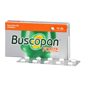 Buscopan Forte 20 mg filmtabletta 10 db kép