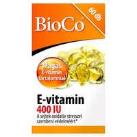 BioCo E-vitamin 400 IU lágyzselatin kapszula 60 db - Kép