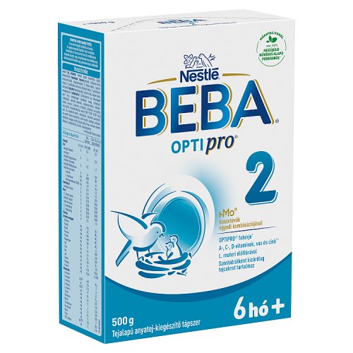 BEBA OPTIpro 2 tejalapú anyatej-kiegészítő tápszer 500g - Kép 3