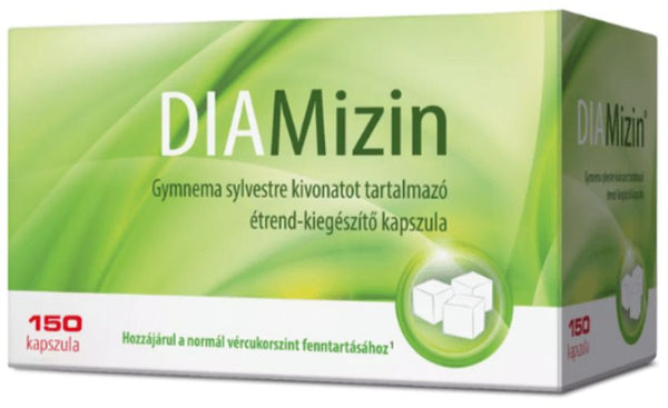 Diamizin Gymnema Sylvestre kivonat kapszula 150 db - Kép