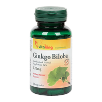 Vitaking Ginkgo biloba 120 mg tabletta 60 db - Kép