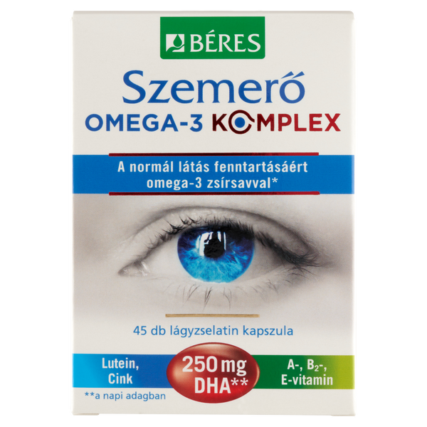 Béres Szemerő Omega-3 KOMPLEX lágyzselatin kapszula 45 db - Kép 3