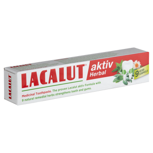 Lacalut Aktiv Herbál fogkrém 75ml kép