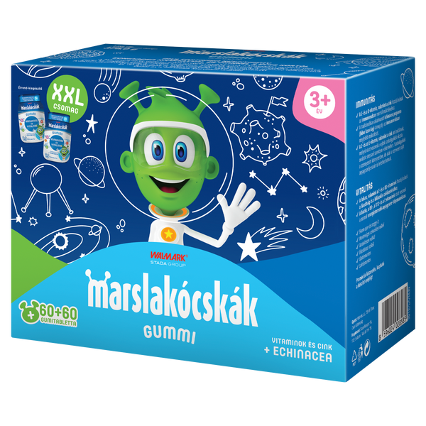 Marslakócskák Gummi Echinacea gumitabletta 120 db - Kép 3