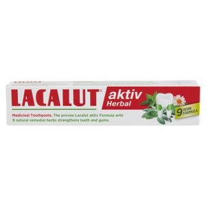 Lacalut Aktiv Herbál fogkrém 75ml kép