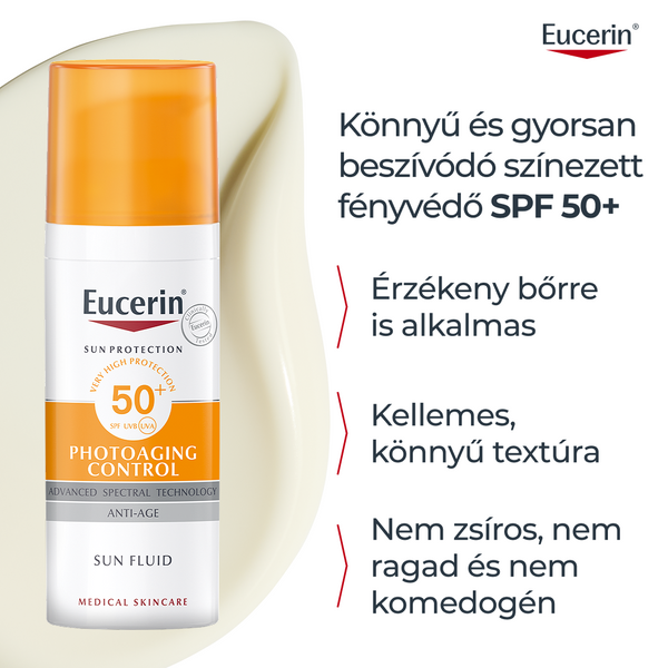 Eucerin Sun Photoaging Control napozókrém arcra SPF50 50ml - Kép 10