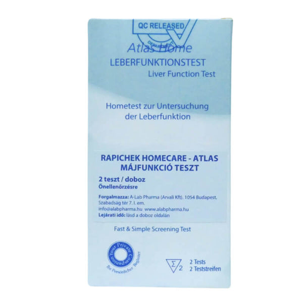 RapiChek HomeCare Atlas Májfunkció teszt 2 db - Kép