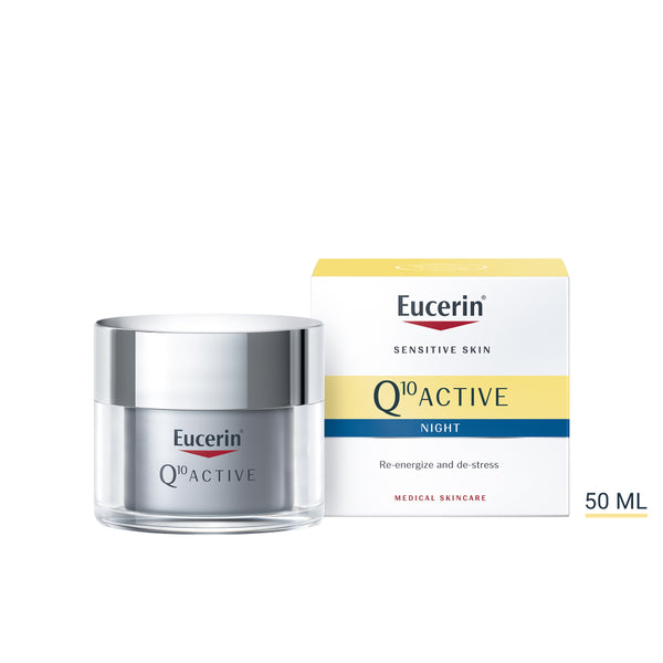 Eucerin Q10 ACTIVE Ránctalanító éjszakai arckrém 50ml - Kép 6