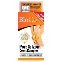 BioCo Porc & Izom Csont Komplex kondroitinnel étrend-kiegészítő filmtabletta 120 db - Kép