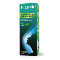 Nasivin Aloe vera és Eukaliptusz 0,5 mg/ml oldatos orrspray 15ml - Kép