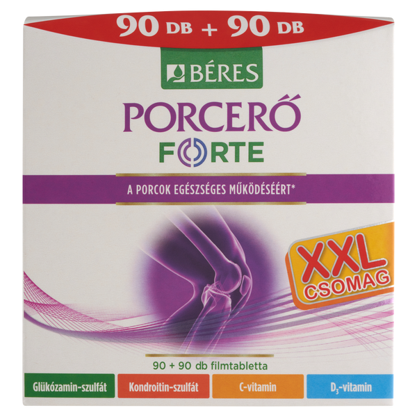 Béres Porcerő Forte étrend-kiegészítő filmtabletta 2x90 db - Kép 4