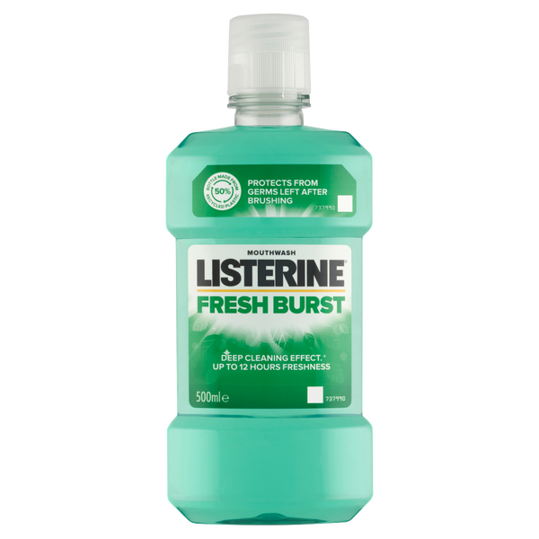 Listerine Fresh burst szájvíz 500ml - Kép