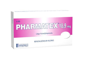 Pharmatex 18,9 mg lágy hüvelykapszula 6 db kép