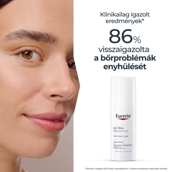 Eucerin UltraSensitive arcápoló normál, vegyes bőrre 50ml - Kép 6