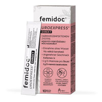 Uroexpress Femidoc Direkt D-mannóz por tasakban 10 db - Kép