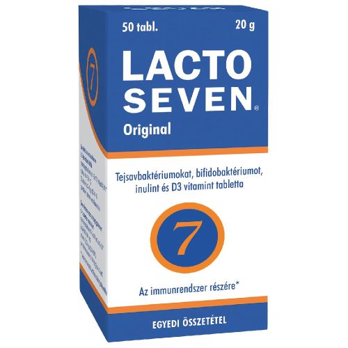 Lactoseven tabletta 50 db - Kép