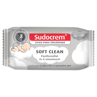 Sudocrem Soft Clean törlőkendő 55 db - Kép