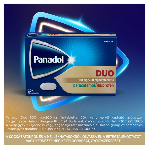 Panadol Duo 500mg/200mg filmtabletta 20 db - Kép 3