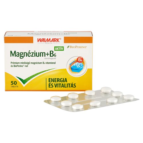 Walmark BIOPERINE Magnézium + B6 Aktív tabletta 50 db - Kép 2