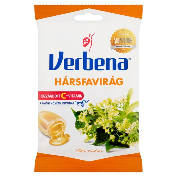 Verbena Hársfavirág cukorka 60g - Kép 2