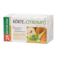 NATURLAND Gyümölcstea körte citromfű 20x2g - Kép