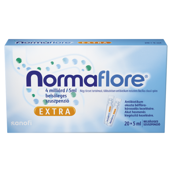 Normaflore Extra 4 milliárd/5 ml belsőleges szuszpenzió 20x5ml tartályban - Kép 10
