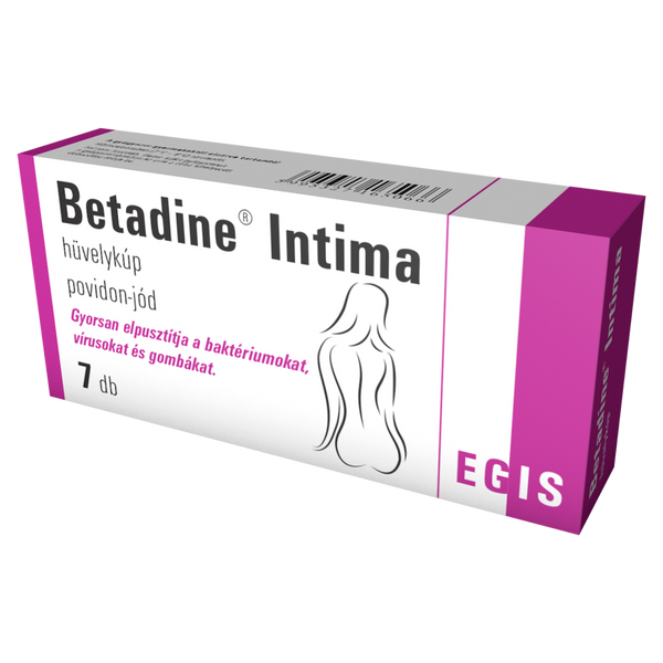 Betadine Intima hüvelykúp 7 db - Kép 2