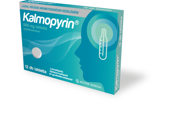 Kalmopyrin 500 mg tabletta 12 db - Kép