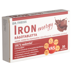 Dr.Theiss Iron Energy Vas vitamin kapszula 30 db kép