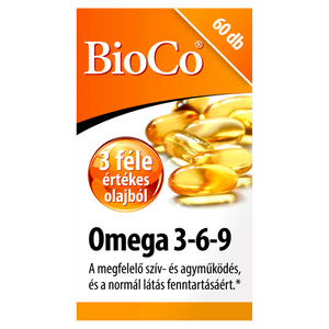 BioCo Omega 3-6-9 lágyzselatin kapszula 60 db kép